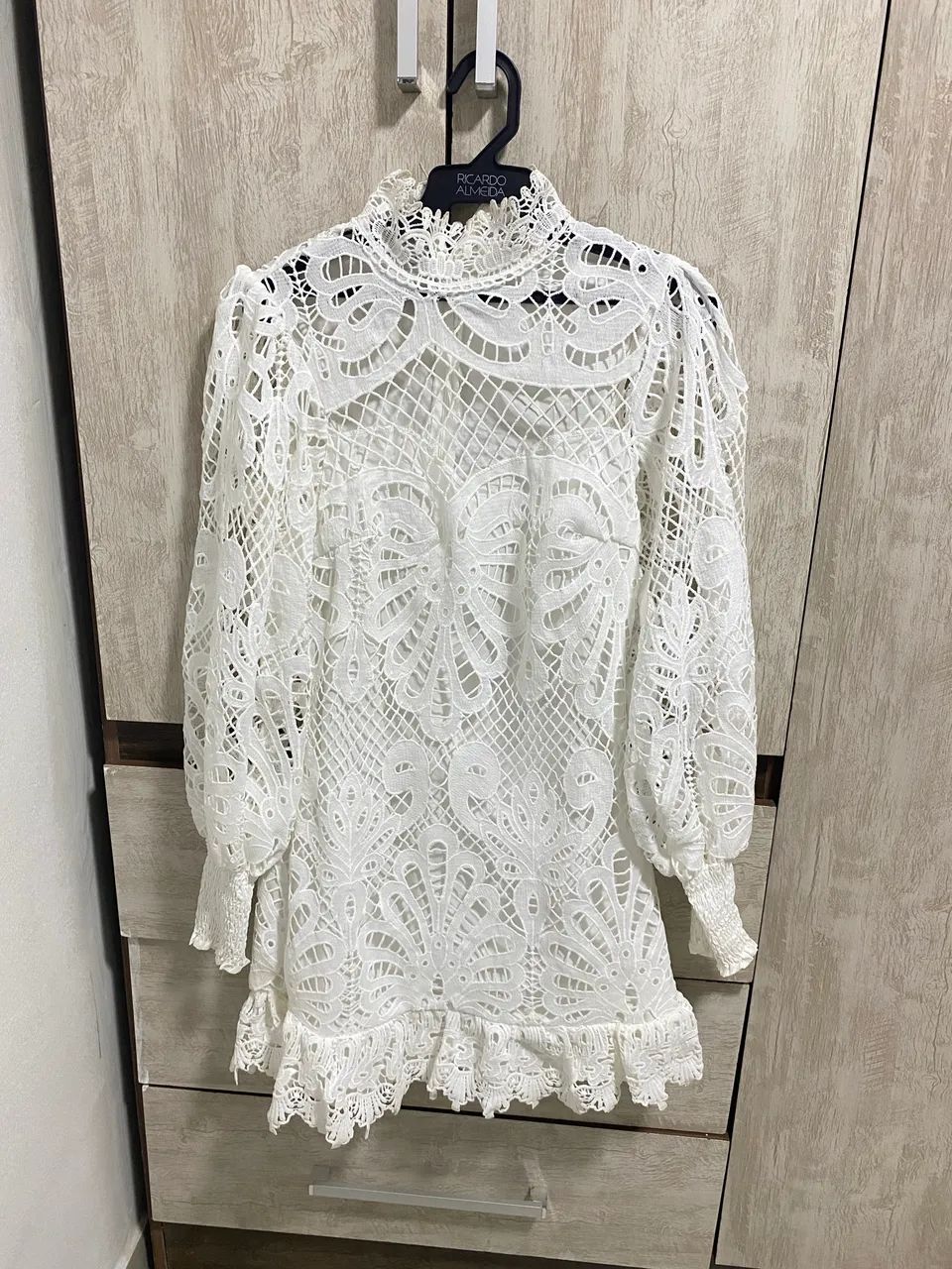 Vestido de Renda Branco 