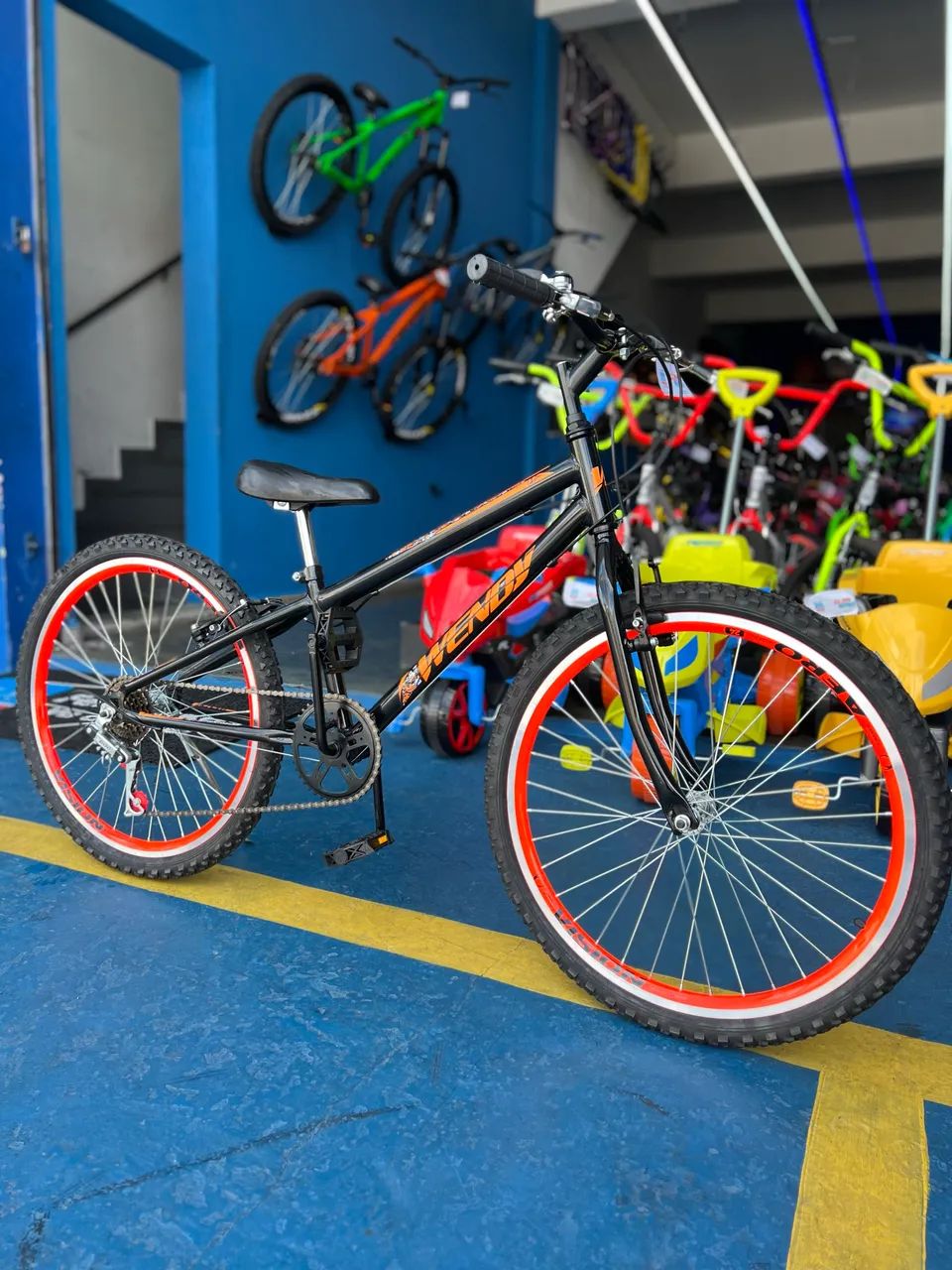 Bicicleta aro 24 com marcha - Foto 2