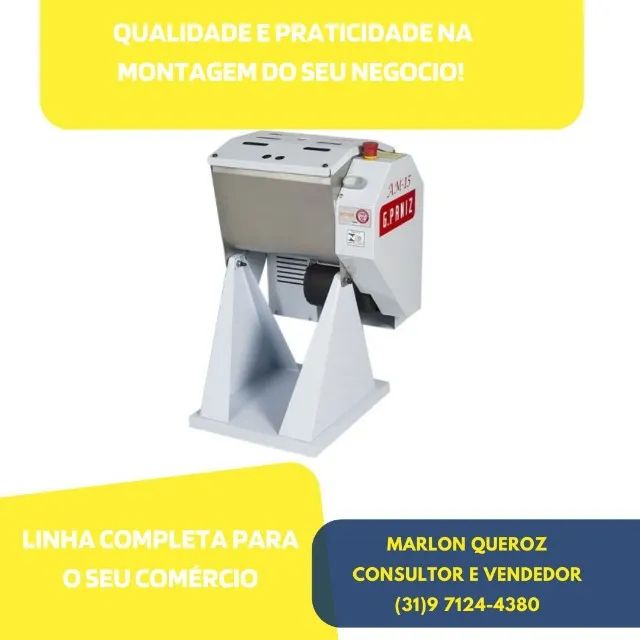Amassadeira Semi Rápida G.Paniz 15 Quilos Nova