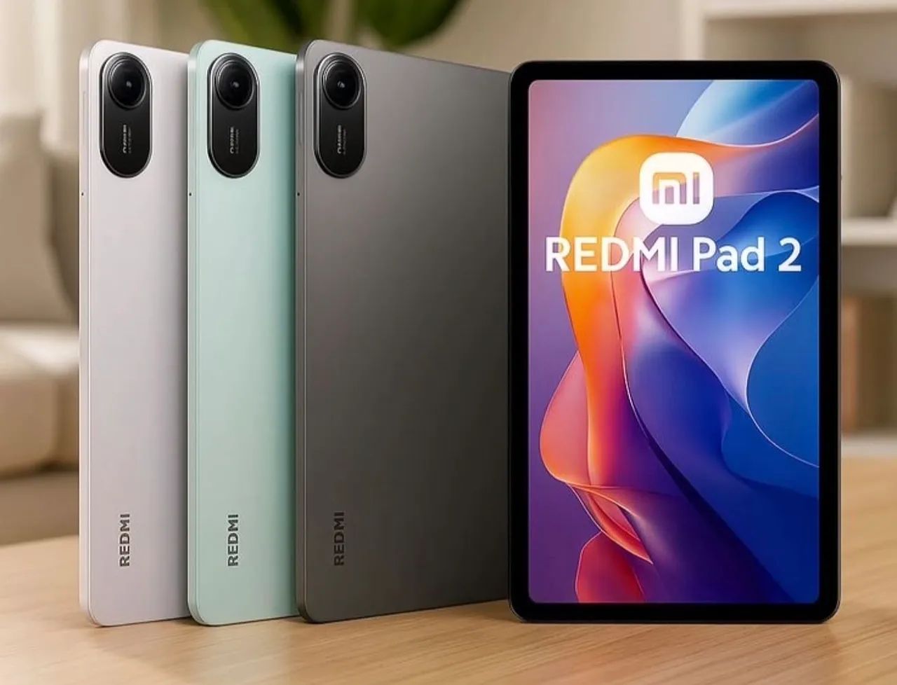 Tablet Redmi Pad 2 08/256- Graphite Roxo Verde Novo 
