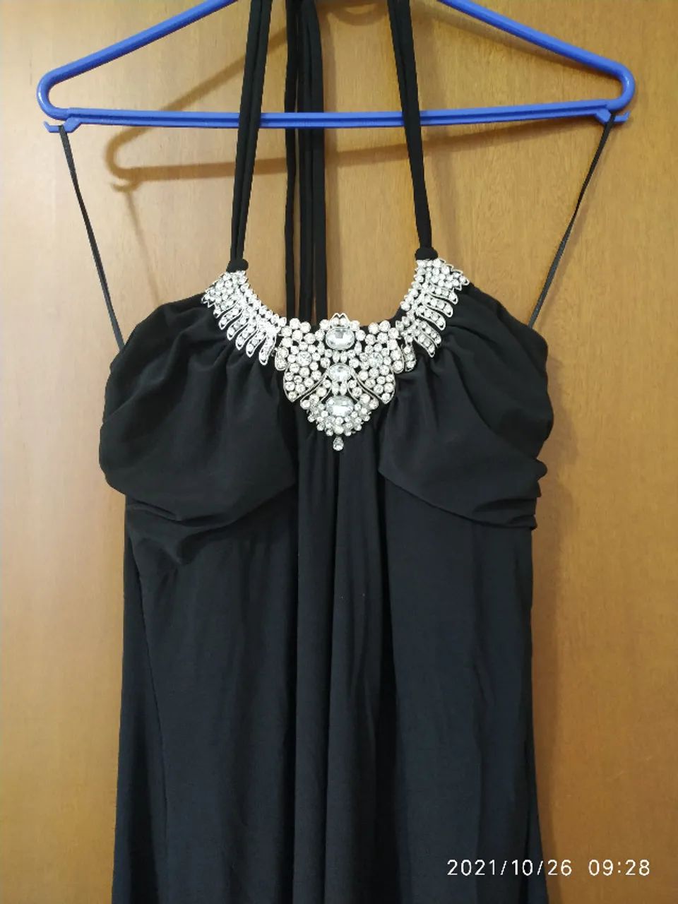 Vestido longo preto - Foto 3