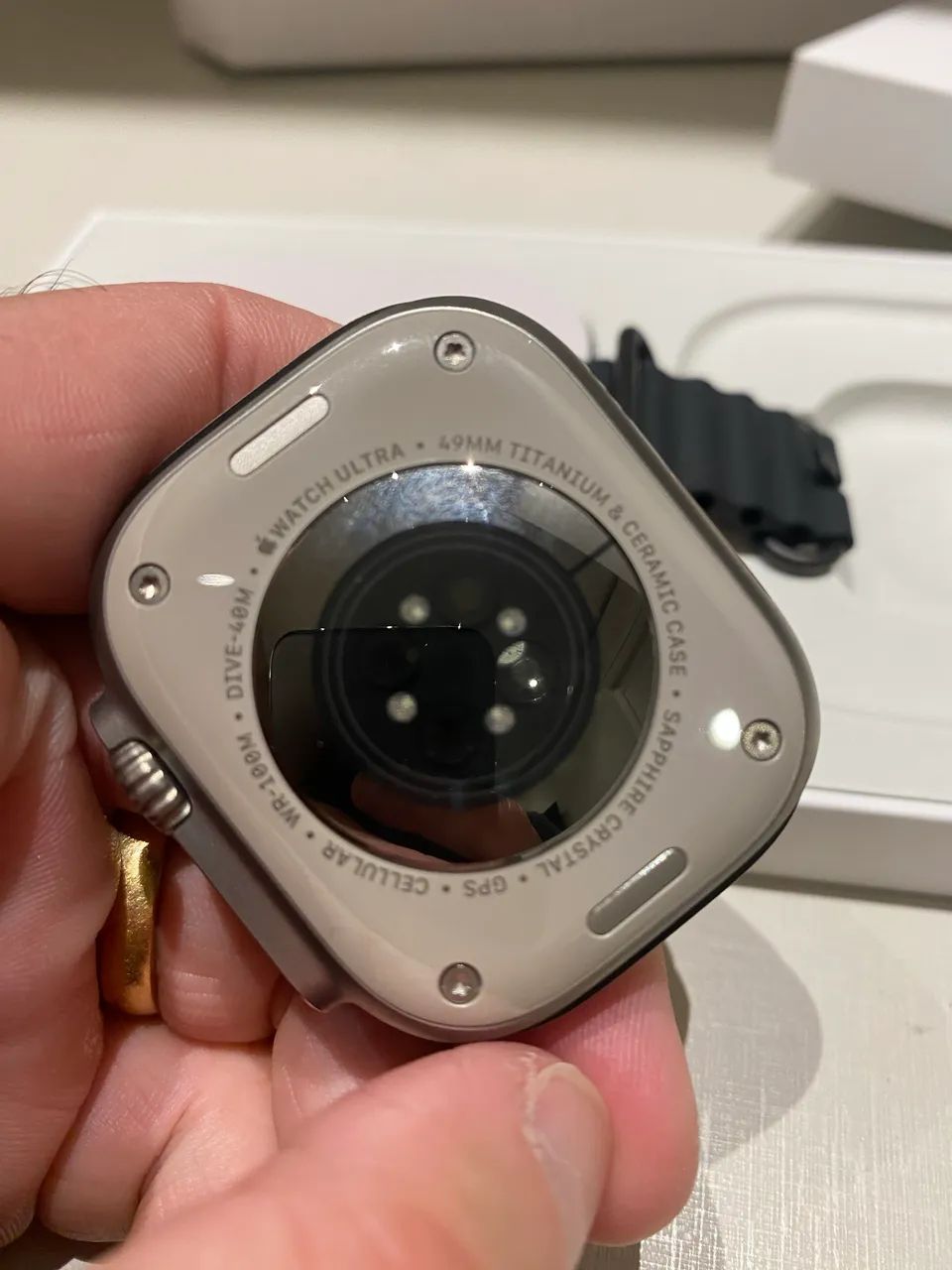 Apple Watch Ultra 3 Titânio  - Foto 5