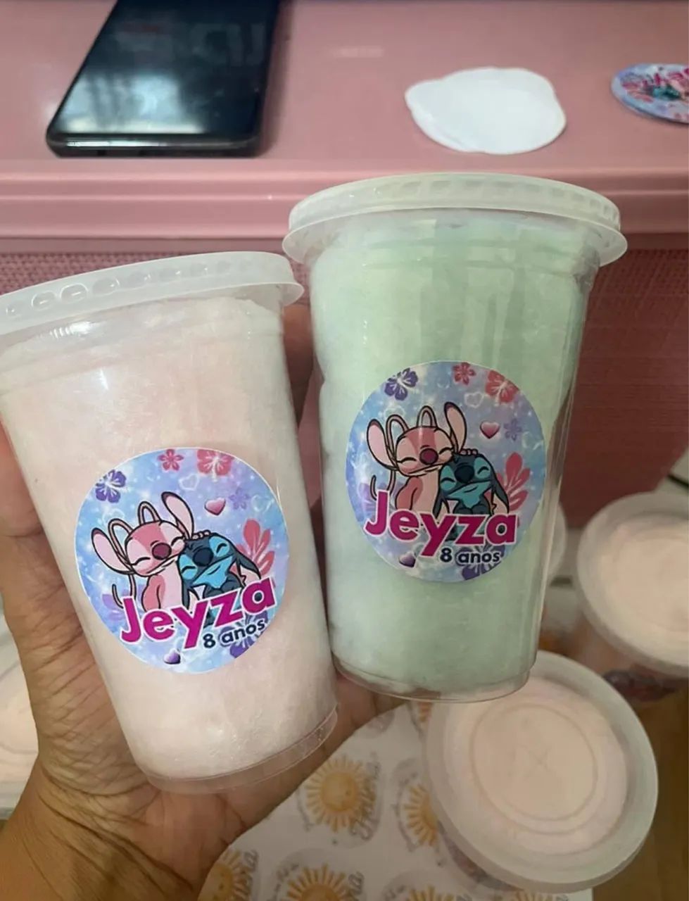 Algodão doce no copo - Foto 2