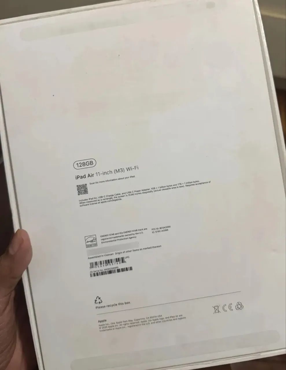 Apple iPad Air 11 polegadas Chip M3 Wi-fi 128gb cor cinza - Foto 3
