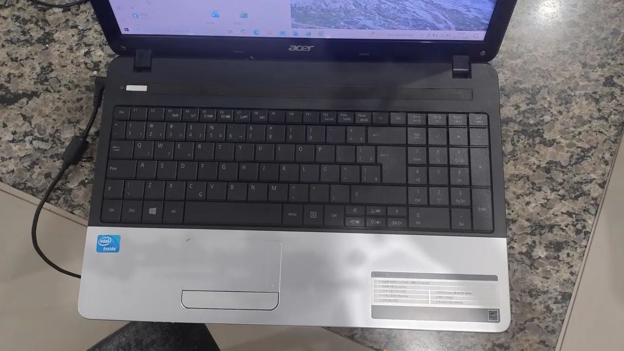 Notebook acer e1 531 2626 c 1.8 ghz c ssd 256 com 10 gb - excelente estado  - Foto 3