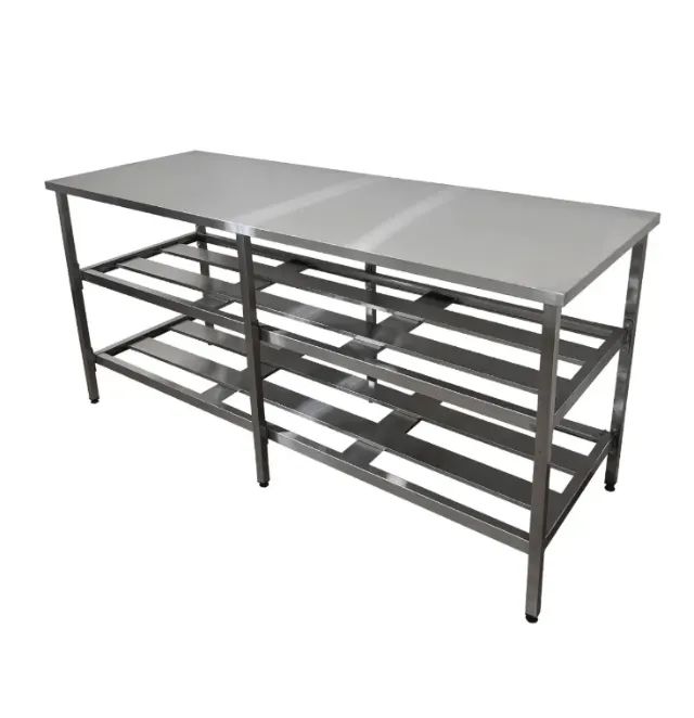 Bancada 100% Inox 1900x700x900 Nortinox
