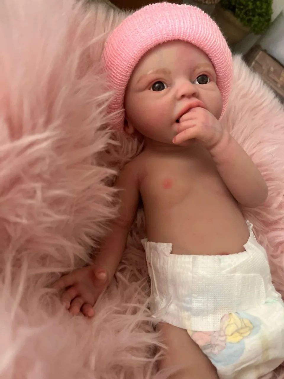 Boneca Bebê Silicone Sólido  - Foto 4