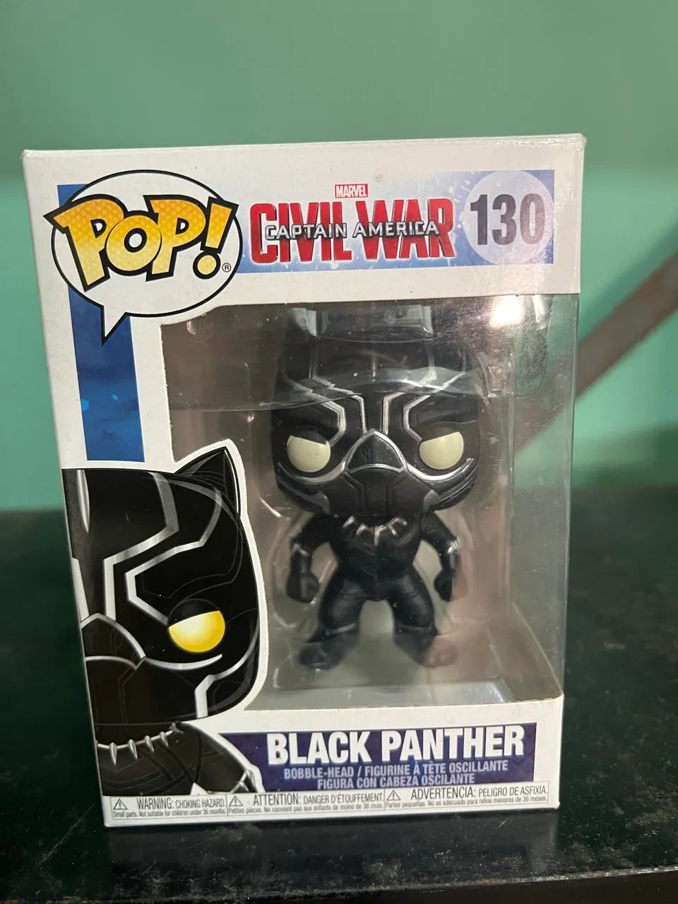 Funko Pop! Pantera Negra (Black Panther #130)