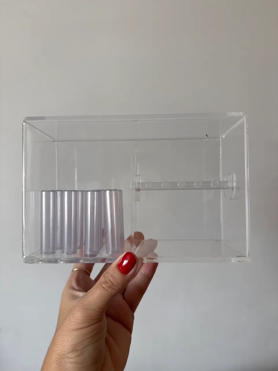 Porta/organizador elástico bengalinha e elástico corrente ortodontia