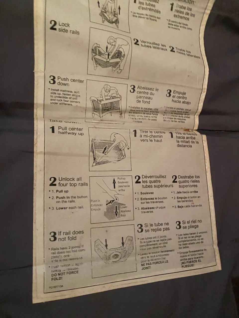Mini berço portátil Graco  - Foto 4