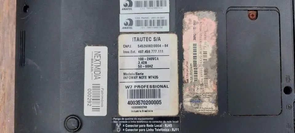Notebook lote com 3 unidades com defeito vendo como esta apenas os 3 - Foto 3