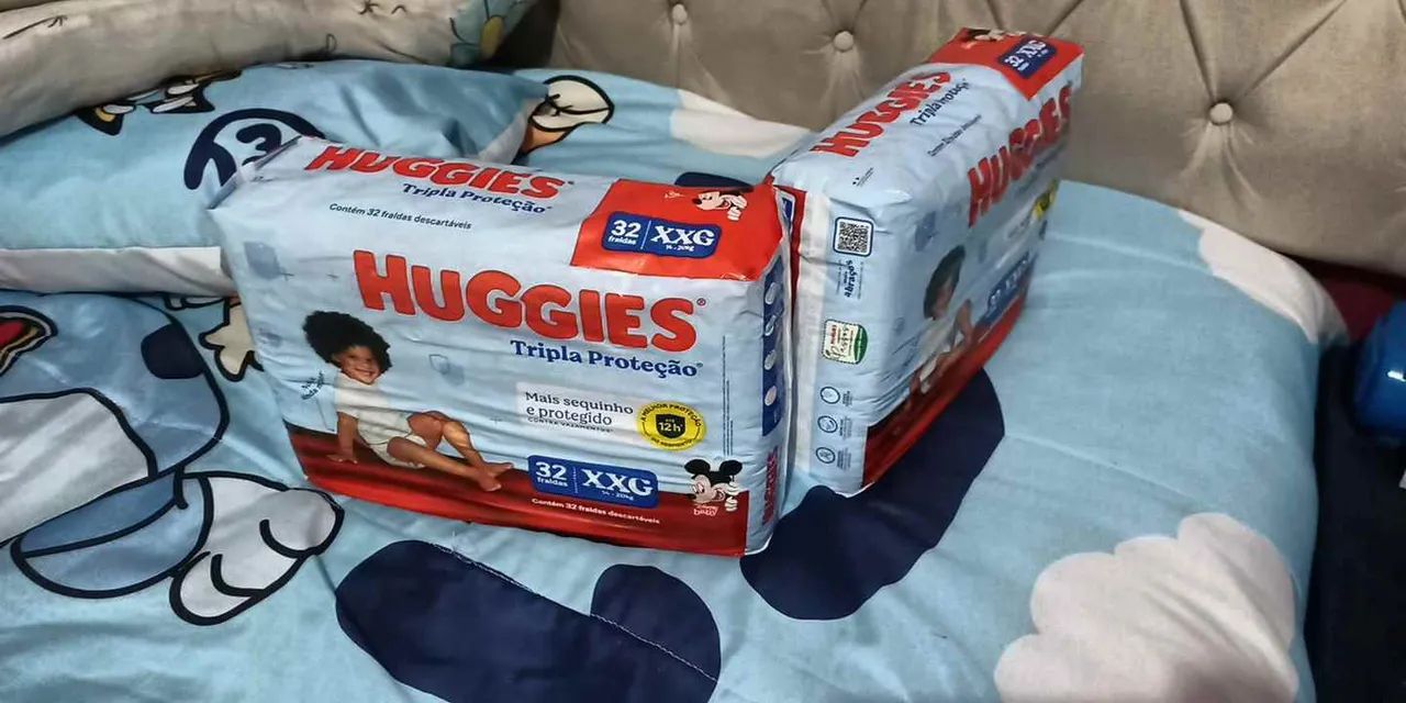 Fraldas Huggies XXG - Foto 2