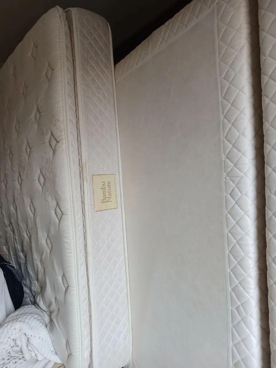 Cama box Queen com colchão  - Foto 4