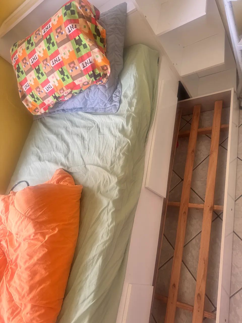 Cama de solteiro com auxiliar  - Foto 3