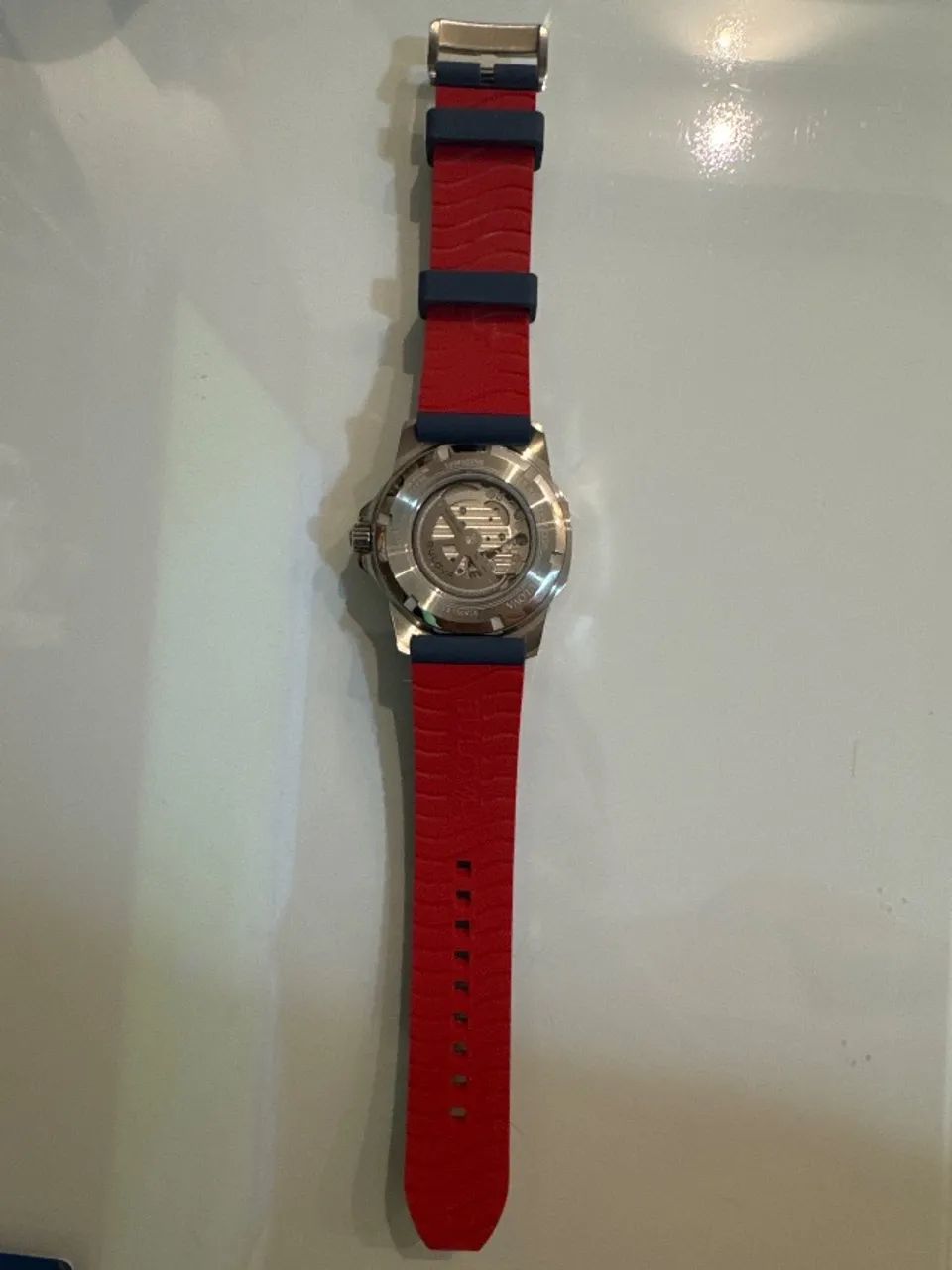 Bulova Marine Star Automático ? Azul e Branco ? 45 mm - Foto 2