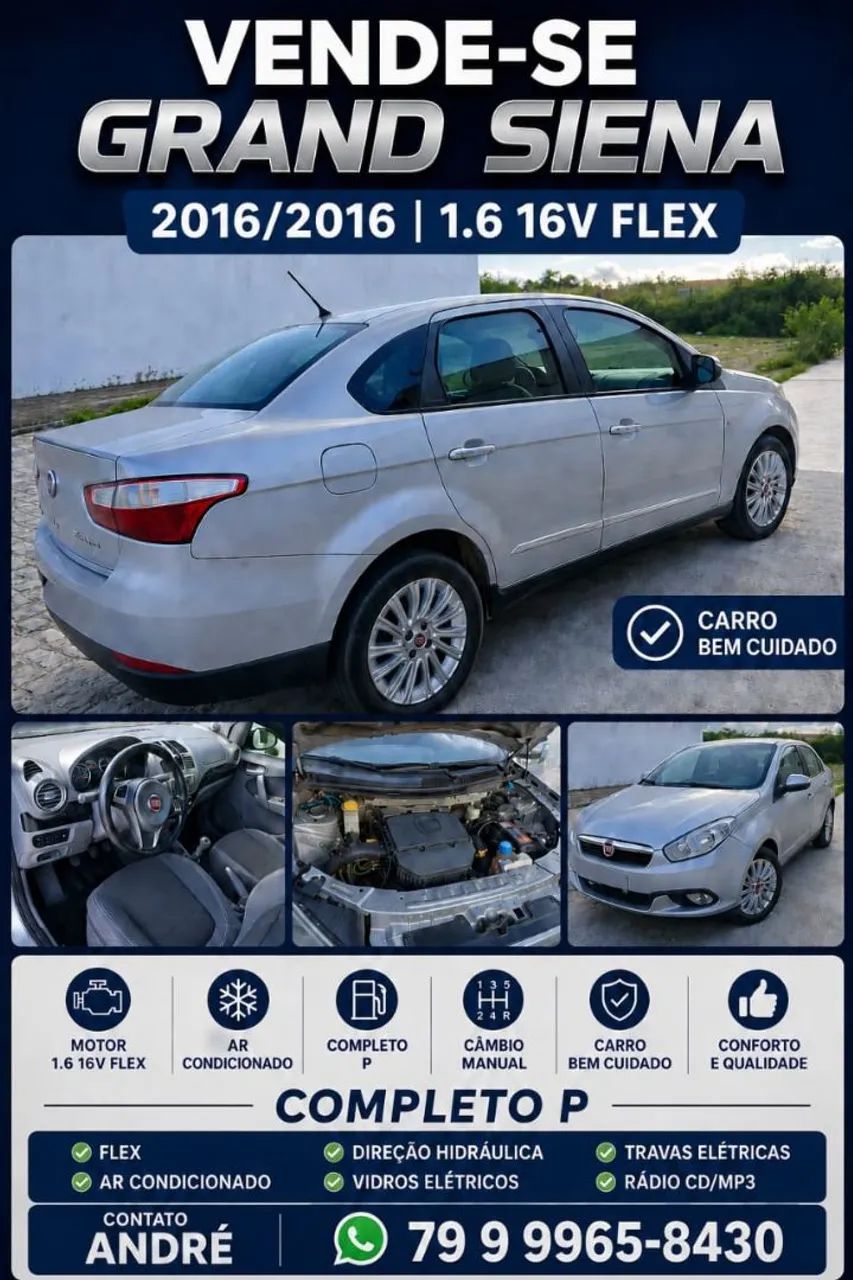 Fiat Grand Siena Grand Siena ESSENCE 1.6 Flex 16V 2016
