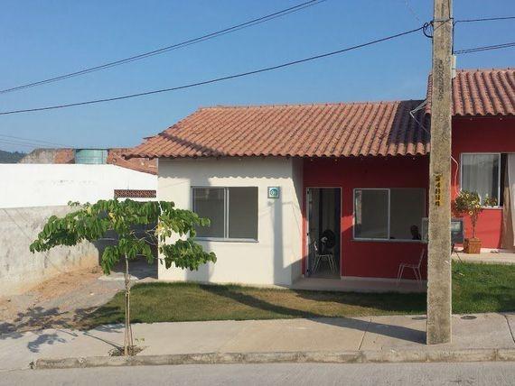 Casas prontas amplo quintal garagem onibus na porta financiamento caixa - Foto 2