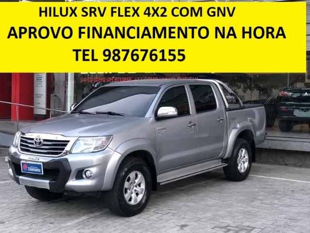 Toyota Hilux Srv Flex c/ Gnv - Foto 2