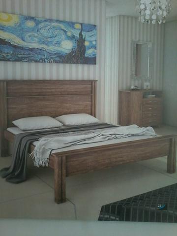 Promocao cama casal (novo)caixa 360,00 no dinheiro entrega e montagem gratis - Foto 3