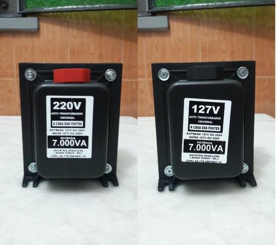 Transformador trafo 7000va de Potencia - NOVO - Foto 5