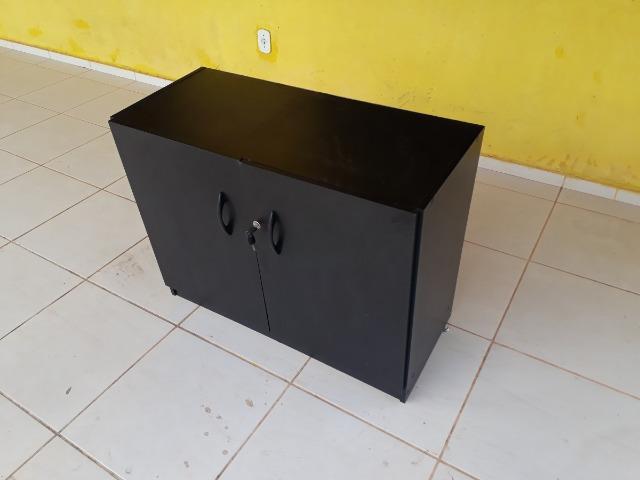 Armário Baixo Para Escritório, 2 Portas, Perfeito Estado