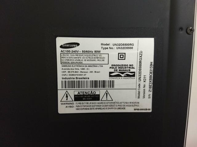 Smart Tv Samsung 32' defeito no Display UN32D5500 - Foto 2