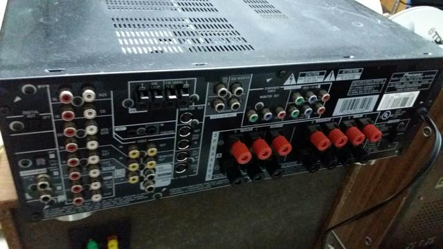 Receiver pionner modelo vsx-d712 com controle - Foto 3