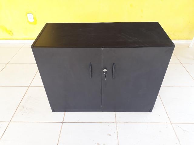 Armário Baixo Para Escritório, 2 Portas, Perfeito Estado - Foto 2
