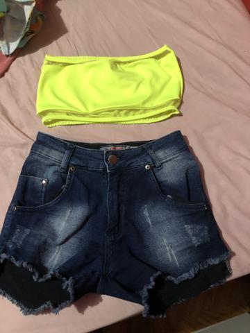Bermudas saia conjuntos - Foto 2