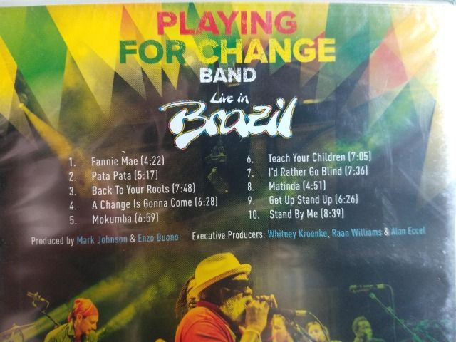 NOVO - DVD Playing For Change Band - Live In Brazil - Foto 3