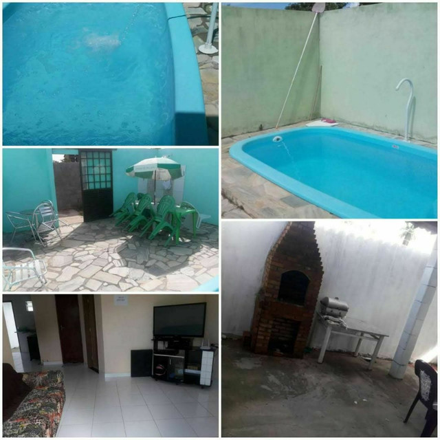 CASA POR TEMPORADA COM PISCINA POR 150REAIS POR DIA