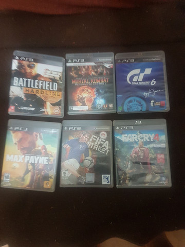 Jogos originais ps3