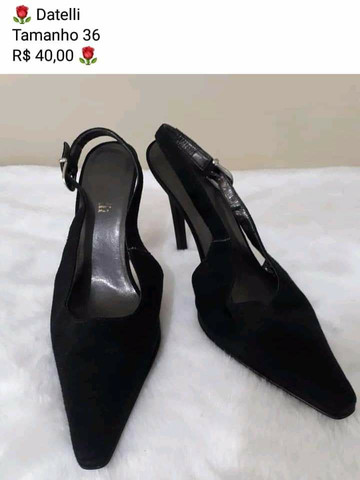 sapatos datelli feminino