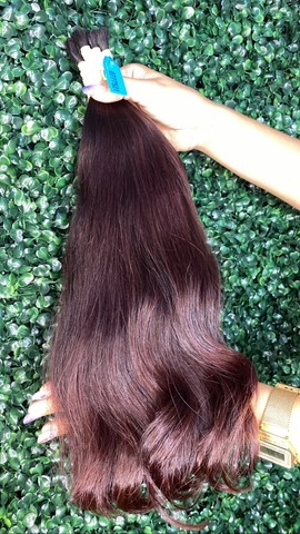 Cabelo brasileiro ruivo de 40 cm  - Foto 2