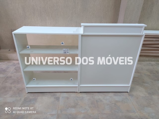 BALCÃO CAIXA VITRINE LOJA NOVO 100% MDF **ENTREGA RÁPIDA**