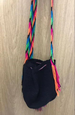 Bolsa de ombro saco em croche colombiana NOVA