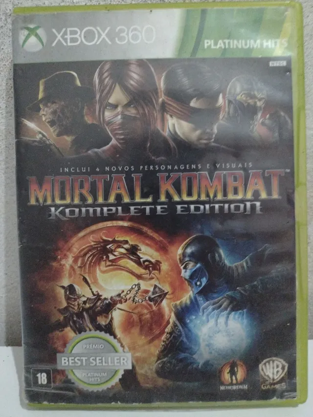 Jogo Mortal Kombat - Xbox 360 - Sebo dos Games - 10 anos!