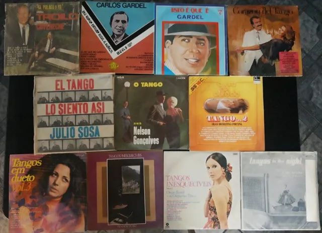 Lps - Tangos - lote com 11 discos de vinil