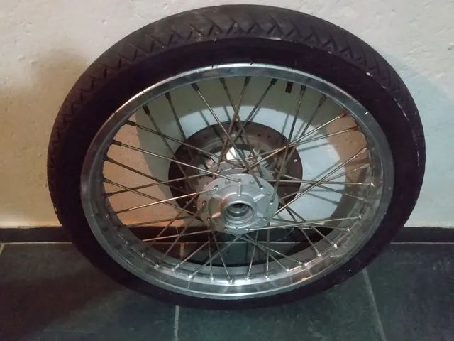 Roda CG Honda de freio a disco  - Foto 2