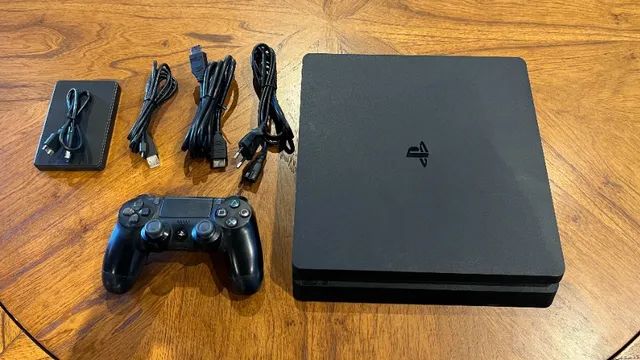 Ps4 Slim 500gb Usado + 2 Jogos Físicos Garantia E Nf