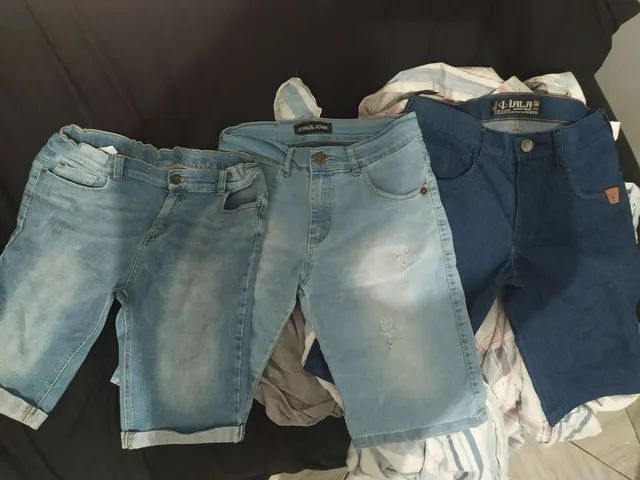 Bermudas jeans masculina  - Foto 2
