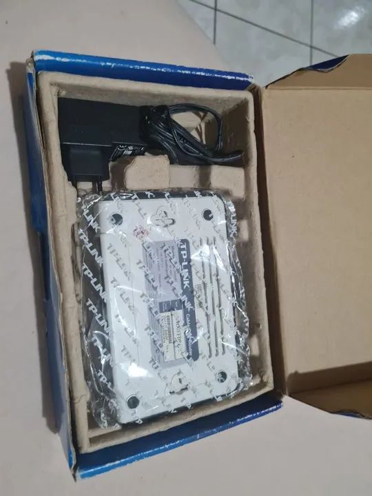 Tp link apenas cabo na caixa novíssimo  - Foto 3