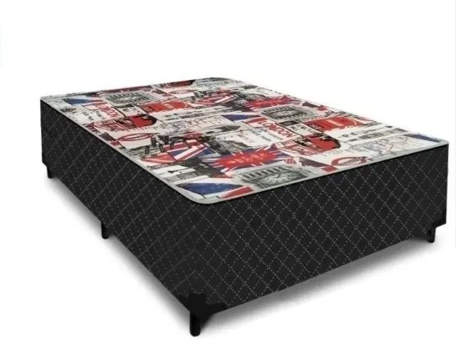 Cama Box Conjugada Casal Mola Ensacada 55x88x188 - Foto 3