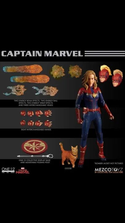Captain Marvel Mezco One12 Collectibles 