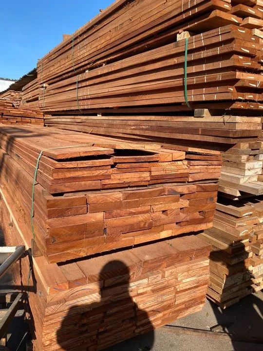 Madeira Tauari vermelho - vigas, pranchas e ripas - Foto 4