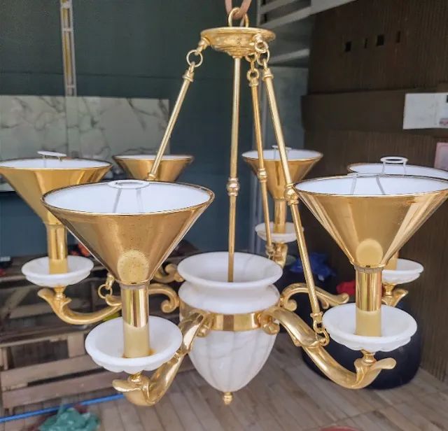 LUSTRE CLASSICO PORCELANA - Foto 3