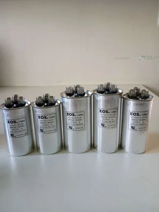 Capacitores para ar-condicionado novos valor 50,00