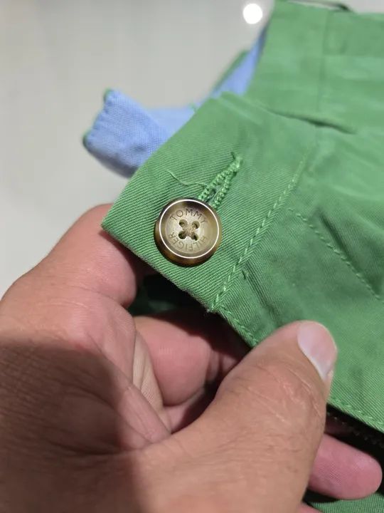 Calça Tommy Hilfiger Verde - Foto 4