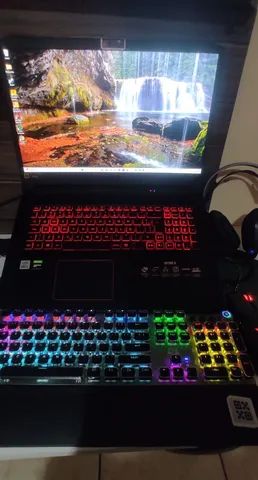 Notebook Acer Nitro 5, 17 polegadas, fone headset, teclado Mecânico(saída áudio queimada) - Foto 2