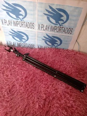 Tripé 2m p/Banner, Ring Light, Celular e Câmera  - Foto 6